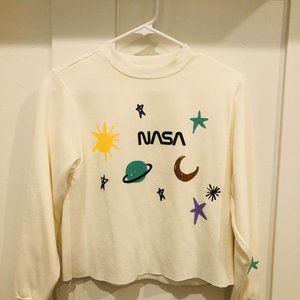 Mighty Fine Nasa Sweatshirt Size XS